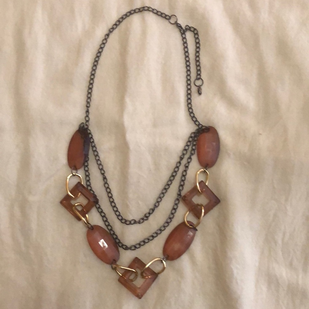 Multilayered Amber Costume Jewelry!